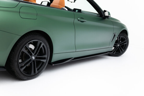 Maxton Design Seitenschweller Ansatz - BMW 4er Cabrio/ Coupe F33/ F32