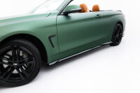 Maxton Design Seitenschweller Ansatz - BMW 4er Cabrio/...