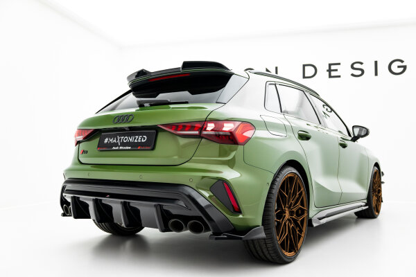 Maxton Design Heckansatz Diffusor - Audi S3 Sportback 8Y Facelift