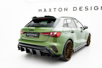 Maxton Design Heckansatz Diffusor - Audi S3 Sportback 8Y Facelift