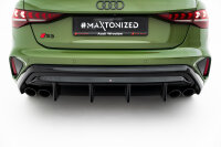 Maxton Design Heckansatz Diffusor - Audi S3 Sportback 8Y Facelift