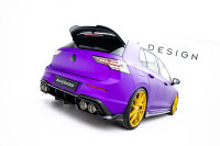 Maxton Design Rear extension Diffusor DTM Look V.1 - VW Golf R MK8/ MK8 Facelift