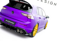 Maxton Design Rear extension Diffusor DTM Look V.1 - VW Golf R MK8/ MK8 Facelift
