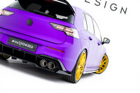 Maxton Design Rear extension Diffusor DTM Look V.2 - VW Golf R MK8/ MK8 Facelift