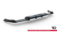 Maxton Design Rear extension Diffusor DTM Look V.2 - VW Golf R MK8/ MK8 Facelift