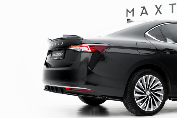 Maxton Design Rear extension Flaps Diffusor V.1 - Skoda Superb MK4