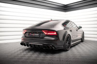 Maxton Design Rear extension Flaps Diffusor - Audi A7 S-Line/ S7 C7