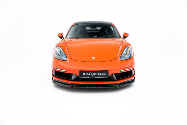 Maxton Design Frontansatz V.3 - Porsche 718 Cayman GTS 982c