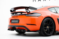 Maxton Design Rear extension Diffusor DTM Look - Porsche 718 Cayman GTS 982c