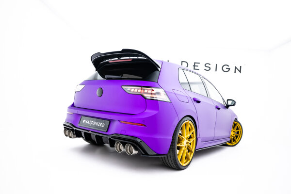 Maxton Design Street Pro Heckansatz Flaps Diffusor V.2 - VW Golf R MK8/ MK8 Facelift