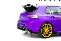 Maxton Design Street Pro rear extension Flaps Diffusor V.2 + Flaps - VW Golf R MK8/ MK8 Facelift