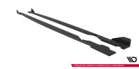 Maxton Design Street Pro Side Skirts Diffusers + Flaps - VW Golf R MK8/ MK8 Facelift