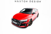Maxton Design Street Pro Front extension + Flaps - Audi...