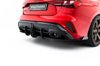 Maxton Design Street Pro Rear bumper + Flaps - Audi RS3...