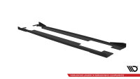 Maxton Design Street Pro Side Skirts Diffusers + Flaps - Audi A7 RS7 Look C7
