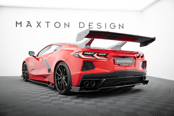 Maxton Design Carbon rear spoiler - Chevrolet Corvette C8