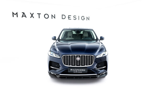 Maxton Design Front extension - Jaguar F-Pace R-Sport MK1 Facelift