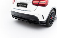 Maxton Design Heckansatz Diffusor DTM Look - Mercedes GLA...