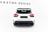 Maxton Design Rear extension Diffusor DTM Look - Mercedes GLA 45 AMG X156 Facelift
