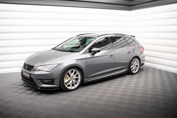 Maxton Design Side Skirts Diffusers V.5 - Seat Leon Cupra/ FR/ Standard MK3/ MK3 Facelift