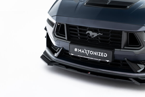 Maxton Design Front extension V.1 - Ford Mustang Dark Horse MK7