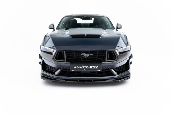 Maxton Design Front extension V.2 - Ford Mustang Dark Horse MK7