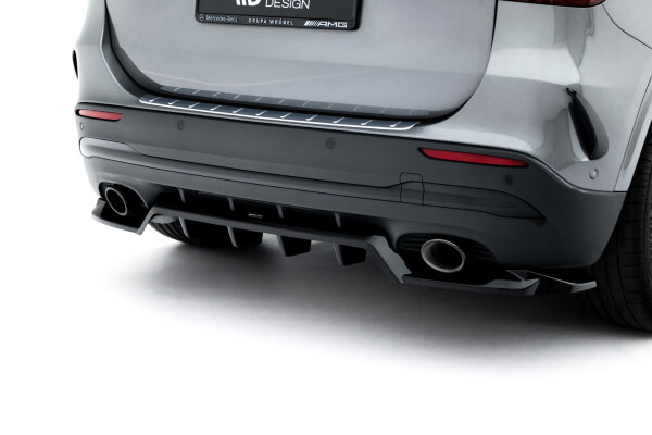 Maxton Design Rear extension Diffusor DTM Look - Mercedes-AMG GLA 35 H247 Facelift