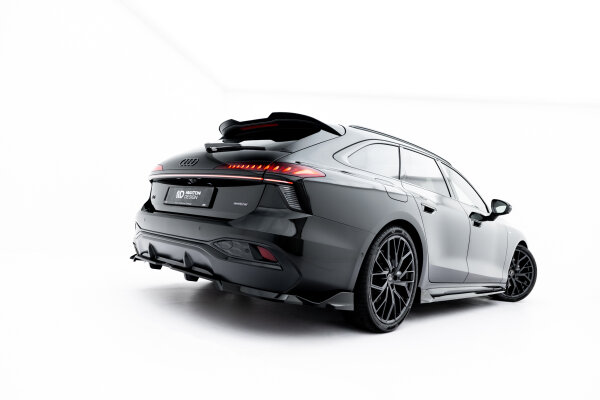 Maxton Design Rear extension Diffusor DTM Look V.2 - Audi A6 S-Line C9