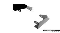 Maxton Design Stoßstange Flaps vorn - Audi A5 S-Line/ S5 Limousine/ Avant B10