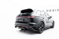 Maxton Design Rear extension Diffusor DTM Look - VW Touareg R-Line MK3 Facelift