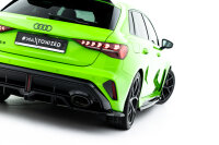 Maxton Design Heckansatz Diffusor DTM Look V.2 - Audi RS3 Sportback 8Y Facelift