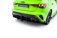 Maxton Design Street Pro Rear bumper + Flaps - Audi RS3...