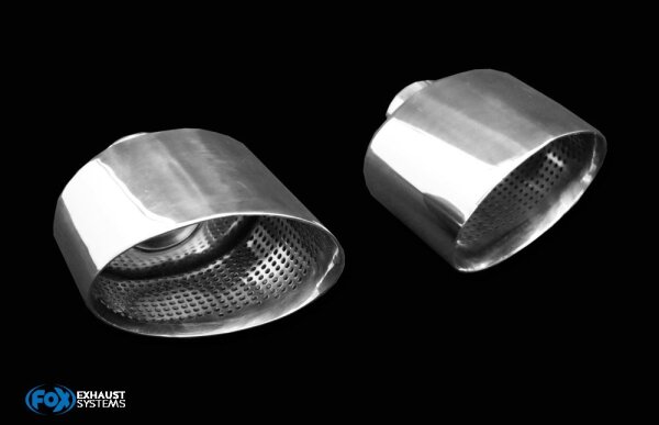 FOX Final Silencer 160x130 Typ 38 - Audi A3 8V Sportback Quattro Facelift