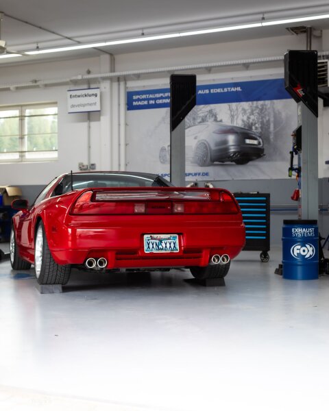 FOX Final Silencer 2x76 Typ 16 - Honda NSX I Coupe