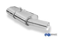 FOX Endschalldämpfer Ø63,5mm 1x90 Typ 24 -...
