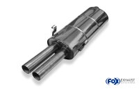 FOX Endschalldämpfer 2x63 Typ 14 - BMW E23 728i