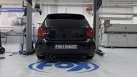 FOX Final Silencer 2x90 Typ 25 fits the original VW Polo...