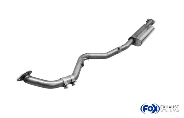 FOX Vorschalldämpfer für Endschalldämpfer Ausgang links - Subaru Outback BT
