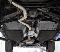 FOX Front Silencer for Final Silencer left exit - Subaru Outback BT