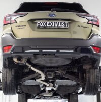 FOX Halbanlage 1x76 Typ 28 (Dieseloptik) - Subaru Outback BT