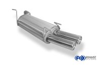 FOX Half system from catalytic converter 2x90 Typ 13 -...