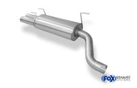 FOX Half system from catalytic converter 2x90 Typ 13 - Opel Omega B Caravan (Models with manual transmission)