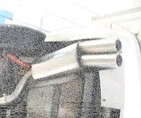 FOX Half system from catalytic converter 2x90 Typ 13 - Opel Omega B Caravan (Models with manual transmission)