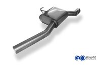 FOX Half system from catalytic converter 2x90 Typ 13 - Opel Omega B Caravan (Models with automatic transmission)