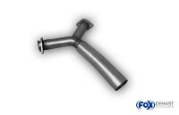 FOX Half system from catalytic converter 2x90 Typ 13 - Opel Omega B Caravan (Models with automatic transmission)