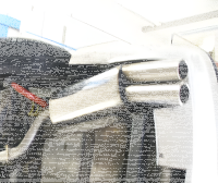 FOX Half system from catalytic converter 2x90 Typ 13 - Opel Omega B Caravan (Models with automatic transmission)