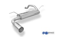 FOX Final Silencer quer 1x90 Typ 10 - Honda Civic 5