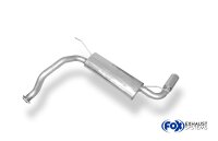 FOX Final Silencer quer 1x90 Typ 10 - Honda Civic 5