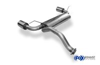 FOX Endschalldämpfer 1x114 Typ 10 - Honda Civic 5