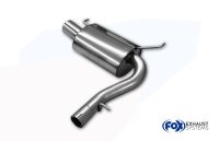 FOX Final Silencer Ø70mm 1x100 Typ 10 - Mitsubishi Lancer Evo VI